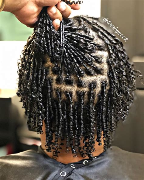 starting dreads with short hair|More.